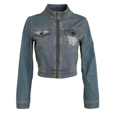 Butterfly by Matthew Williamson Light blue denim jacket