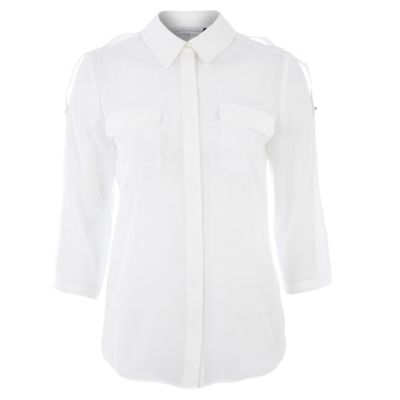 Jonathan Saunders/EDITION White utility blouse