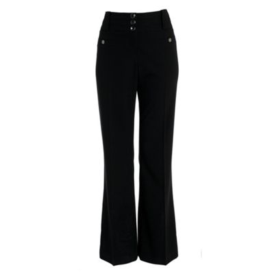 Star by Julien Macdonald Black button detail trousers