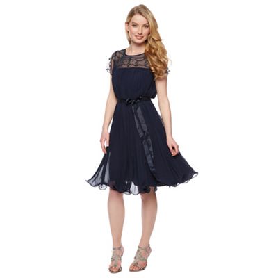 jenny packham navy gown