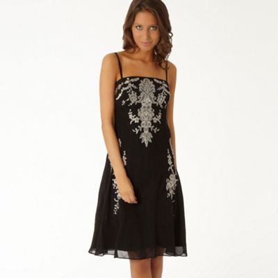 £59.5 Black lace Babydoll dress