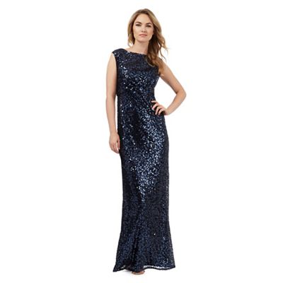jenny packham navy gown