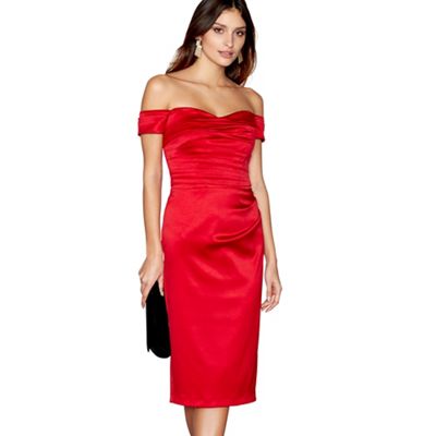 red cocktail dress for debut