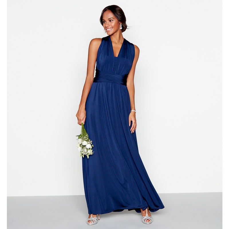 Debut navy outlet dress