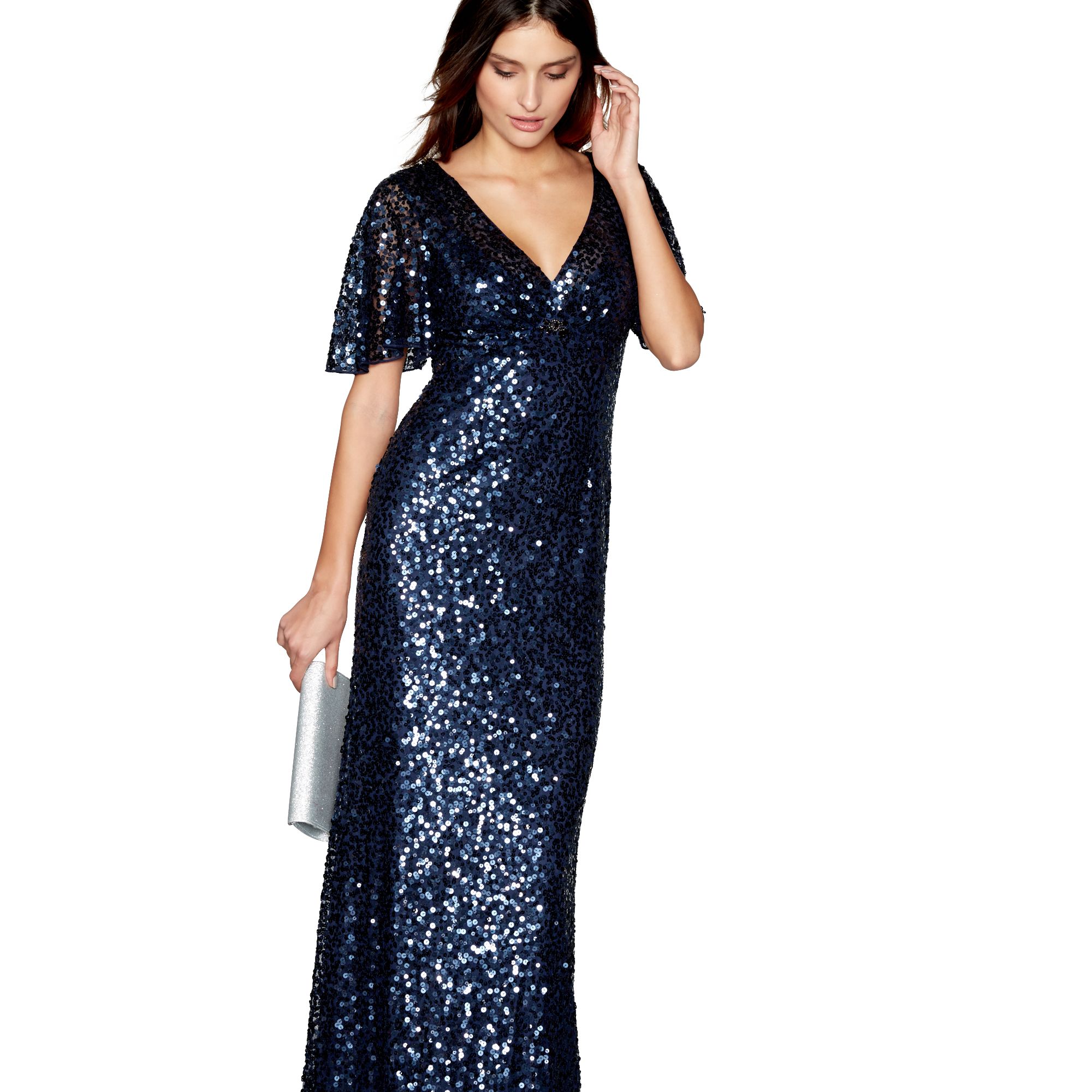 jenny packham navy gown