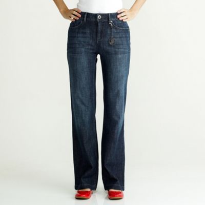 J by Jasper Conran Dark Blue wide leg jeans