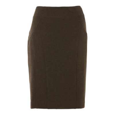 Charcoal marl skirt