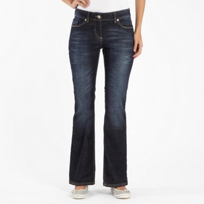 Petite midnight blue bootcut jeans                                                                                              