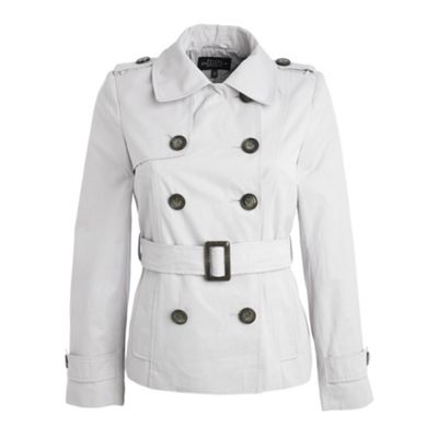 Petite Collection Petite beige belted jacket