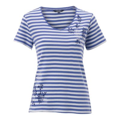 Nautical Fashion   on Purple And White Nautical Tee  The Stripy Look Is A Timeless Style