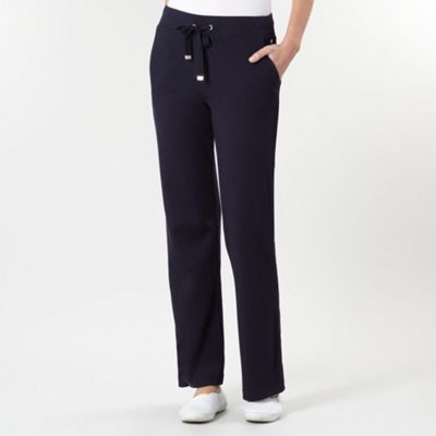 Navy slouch jogging bottoms                                                                                                     