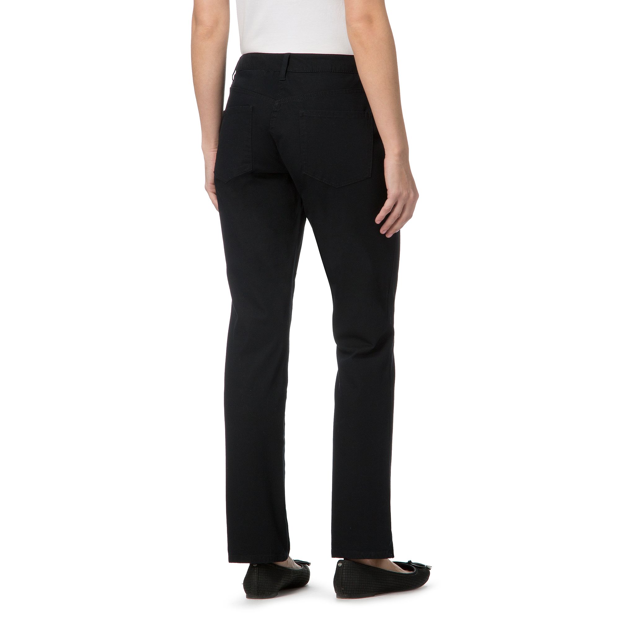Maine New England Womens Black BiStretch Trousers From Debenhams eBay