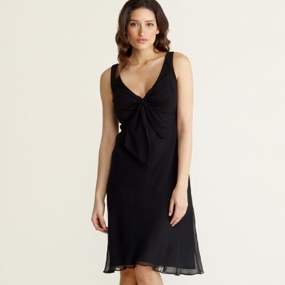 Ben de Lisi Black bow little black dress