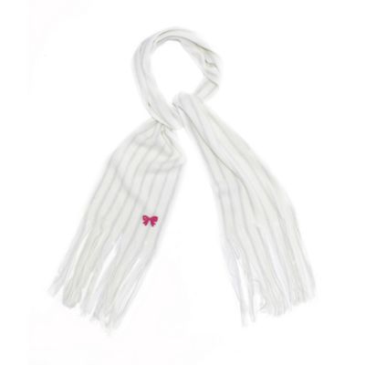 Ivory scarf & gloves set