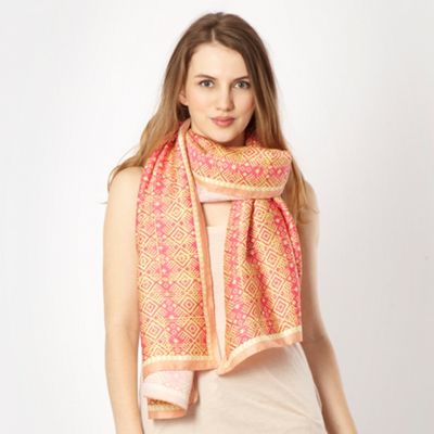 Pink Geo Scarf