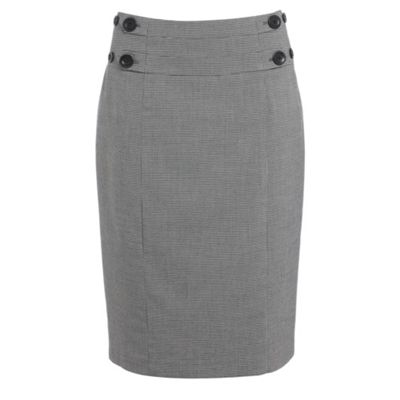 Collection Grey dog tooth pencil skirt