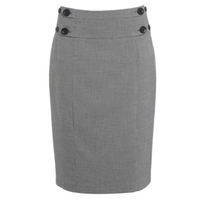 Collection Grey dog tooth pencil skirt
