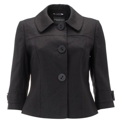 Collection Black linen jacket