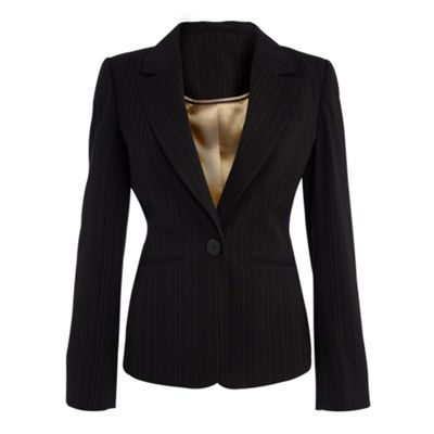 Collection Black pinstripe jacket