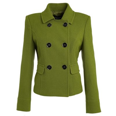 Lime textured jacket