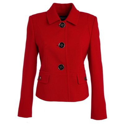 Collection Red textured jacket