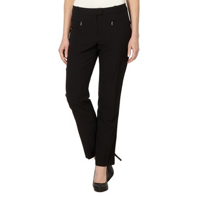 The Collection Black slim leg work trousers- at Debenhams