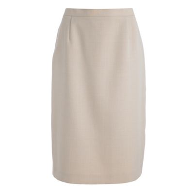 Debenhams Classics Beige pencil skirt