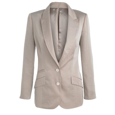 J by Jasper Conran petite Champagne boyfriend blazer