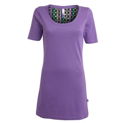 Lilac longer length t-shirt