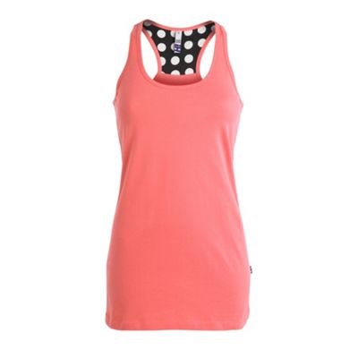 H! by Henry Holland Peach racer back vest top