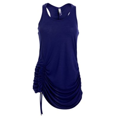H! by Henry Holland Purple ruched jersey vest top