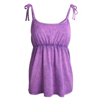 Purple acid wash camisole