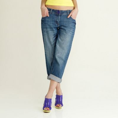 H! by Henry Holland Blue boyfriend fit jeans