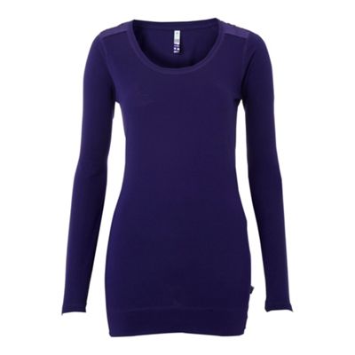 H! by Henry Holland Purple quilted shoulder t-shirt