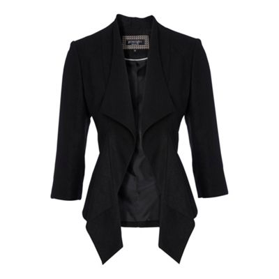 Black linen jacket