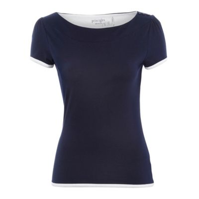 Ben de Lisi Navy basic t-shirt