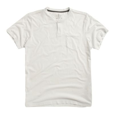 White new notch t-shirt