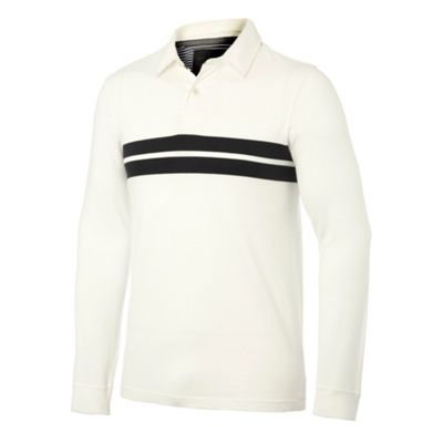 J by Jasper Conran White rugby shirt