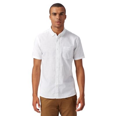 J by Jasper Conran - Designer white short sleeved shirt