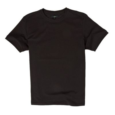 J by Jasper Conran Black Pali crew neck t-shirt