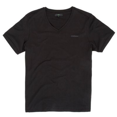 J by Jasper Conran Black essential v-neck t-shirt