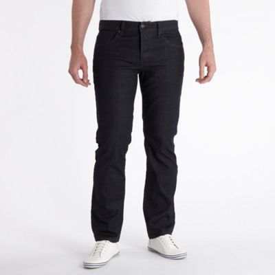 Blue straight leg jeans