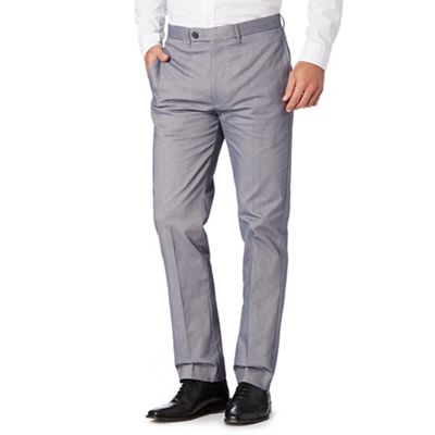 J by Jasper Conran - Designer grey oxford trousers