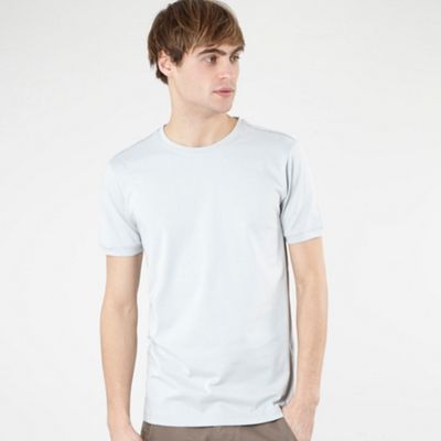 J by Jasper Conran Grey plain crew neck t-shirt