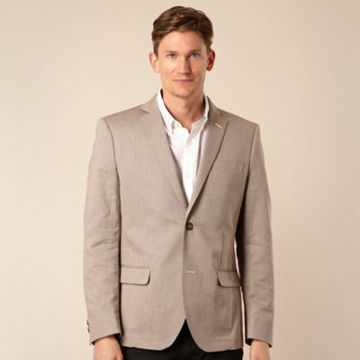 Designer brown mottled blazer jacket                                                                                            