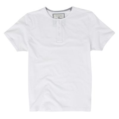 J Jeans by Jasper Conran White grandad wash t-shirt