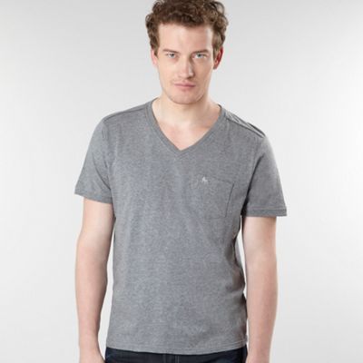 Grey deep pocket t-shirt