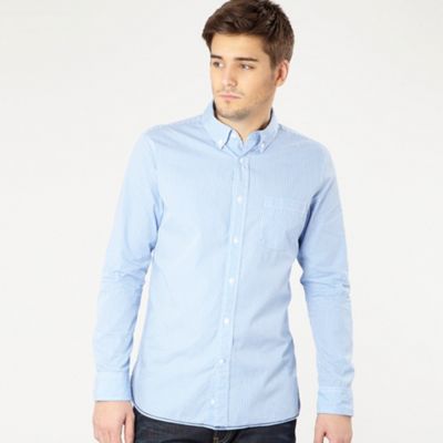 Light blue gingham shirt