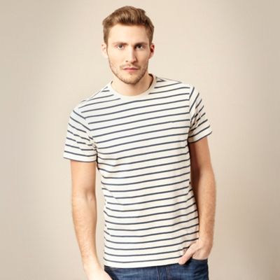 J Jeans by Jasper Conran White breton stripe t-shirt