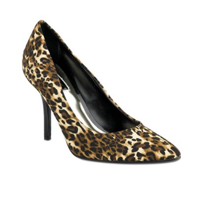 Star by Julien Macdonald Multi coloured leopard print pointed courts